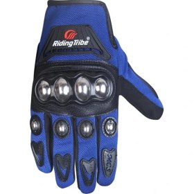 Resim Pengfushop5 Mavi- Çelik Dişli Stili Xxl Kadın Eldivenleri Motosiklet Sürme Bisiklet Bisiklete Binme Araba Sürüş Yürüyüş Avcılık Eğitimi Açık Yürüyüş Avcılık Eğitim Eldivenleri Mcs-21 (Yurt Dışından) 