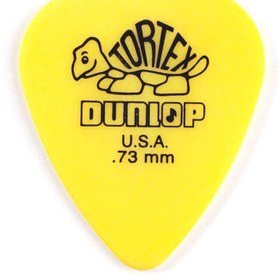 Resim Jim Dunlop Tortex Standard Pena - Sarı (0.73mm) 
