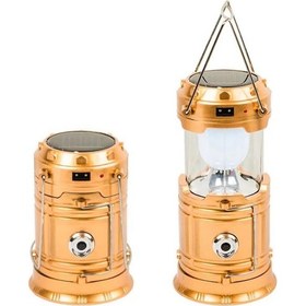 Resim Forlife 20Watt Solar Kızaklı Kamp Lambası Siyah 