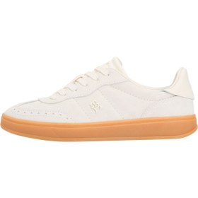 Resim Tommy Hilfiger Th Heritage Kadın Beyaz Sneaker 