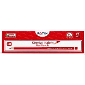 Resim Fatih Kırmızı Kopya Kalemi 12 Adet 