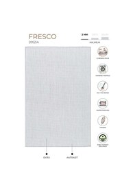 Resim Koza Halı Fresco Ekru Antrasit İskandinav Jüt Yıkanabilir Halı Kilim Balkon Antrasit - Ekru 