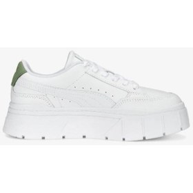 Resim Puma Mayze Stack Soft Kadın Beyaz Spor Ayakkabı 39108303 I-22 001 