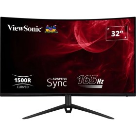 Resim Viewsonic VX3218-PC-MHDJ 31.5" 1 Ms Full Hd Curved 180 Hz Oyuncu Monitörü - Teşhir 