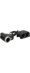 Resim Olesson 1526 12-24V Tek USB Girişli 120W 80 cm Kablolu 3'lü Araç Çakmak Çoklayıcı 