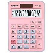 Resim Casio MX-12B-PKLB 12 Haneli Masaüstü Hesap Makinesi Pembe-Mavi 