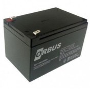 Resim ORBUS 12v 12ah Kuru Tip Akü - Bakımsız Agm Tip Akü 