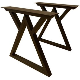 Resim Hazır Metal Ayak Kütük Masa Ayağı Mutfak Masası Ayağı 