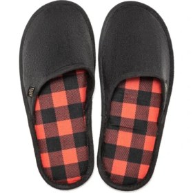 Resim Twigy Aa0597 Pro Kare Erkek Kışlık Sıcak Tutan Ev Terliği Gri 