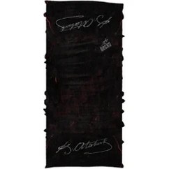 Resim K.atatürk Imza Maske 4 Mevsim Motosiklet ve Outdoor Bandana - Balaklava DN0227 