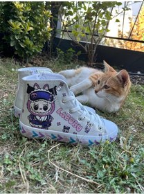 Resim Scarpe Magiche Vak.ko Labubu Kız Çocuk Ayakkabısı 31-35 Numara Arası Işıksızdır Gümüş 
