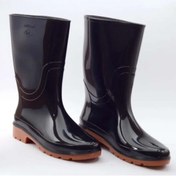 Resim ARISAN Modvalu Siyah Kadın Erkek Bağ Bahçe Iş Inşaat Tarla Su Geçirmez Lastik Çizme 