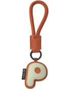 Resim Elmpaly P Ürünü Şanslı Moda Eğlenceli Pu Deri Harfli Anahtarlık Aksesuar Uçuş Kartı Kılıfı 