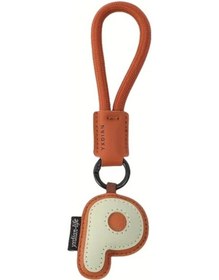 Resim Elmpaly P Ürünü Şanslı Moda Eğlenceli Pu Deri Harfli Anahtarlık Aksesuar Uçuş Kartı Kılıfı 