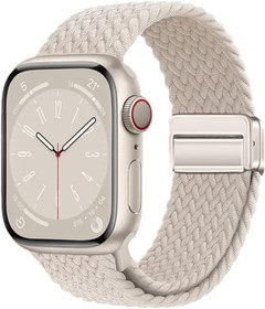 Resim CONSTRAIN Watch 40mm ile Uyumlu CNS KRD-134 Örgü Tasarımlı Hasır Kordon Strap Kayış - Starlight 