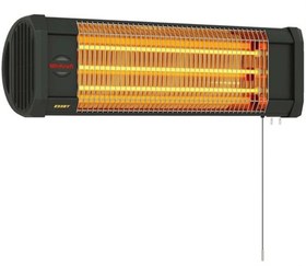 Resim Mirkraft Essby 1800 W Duvar Tipi Infrared Elektrikli Isıtıcı Siyah 