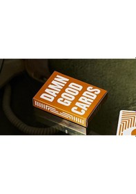 Resim Bicycle Damn Good Cards No 6 Oyun Kağıdı Uspcc Koleksiyonluk Cardistry İskambil Kartları Destesi 