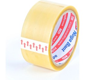 Resim Nuga 45 mm x 40 mt Şeffaf Koli Bandı Hotmelt Red 6 Adet 