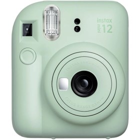 Resim Fujifilm Instax Mini 12 Fotoğraf Makinesi-10'lu Film-Şeffaf Pleksi Kılıf ve Fotoğraf Çerçevesi Seti 2 Yeşil 