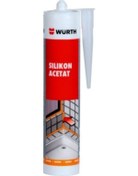 Resim Würth Silikon Asetat Şeffaf 310 Ml 