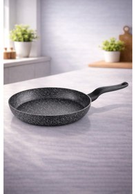 Resim Diez 32 Cm Granit Ezme Tava Siyah Yapışmaz 