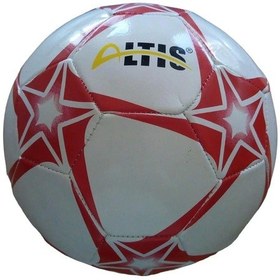 Resim Altıs Xc100 Futbol Topu No5 Beyaz Kırmızı Çok Renkli 