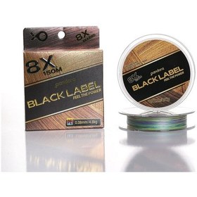 Resim Pandora Label 8x Multicolor 150 Mt 0,08mm İp Misina - Standart 