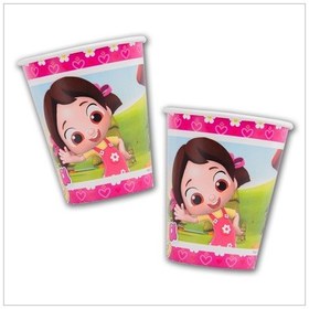 Resim Niloya Karton Bardak - 8 Adet 