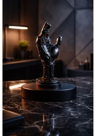 Resim Cyberpunk Robot El Dekoratif Obje 