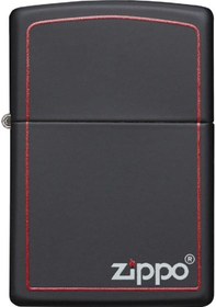 Resim Zippo Çakmak 218Zb Reg Black/Z-Brdr 218Zb-000056 