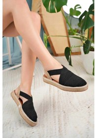 Resim Prego Espadril Günlük Kadın Ayakkabı Siyah Siyah 