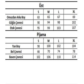 Resim Monamise 22113 Kadın Uzun Kollu Pijama Takımı-tarçın Tarçın 