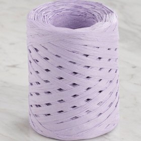 Resim Loren Natural Raffia 90 gr Lila Kağıt İp - 37 