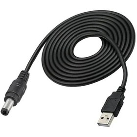 Resim Navidata 1,5m Usb 5.5x2.5 Güç Kablosu 5,5 2,5 Power Usb Kablo 