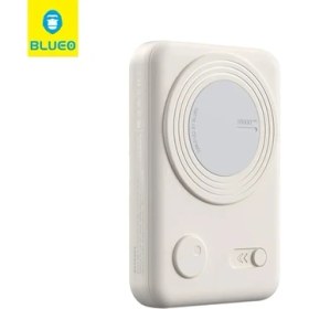 Resim P010 20W Pd Fast Hızlı Type-C / Usb-C Çıkışlı Magsafe Wireless Kabosuz Uyumlu Stand Özellikli 10000 Mah Powerbank Şarj Aleti 