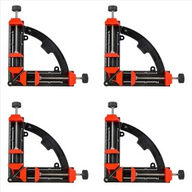 Resim Dadata 4x Ahşap Işleme Açısı Kelepçesi 30-90 Derece Ayarlanabilir Ev Sağ Açılı Sabitleme Aracı Sağ Açılı Kelepçe (Yurt Dışından) 