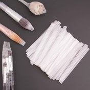 Resim 10/20 adet Kozmetik Fırça Koruyucu Kapaklar, Kozmetik Fırça File Kılıfı, Pudra Allık Fırça File Kılıfı 