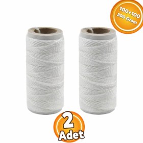 Resim Azm Duvarcı İnşaat Çırpı İpi Uçurtma İpi 100 Gram (2 Adet) 