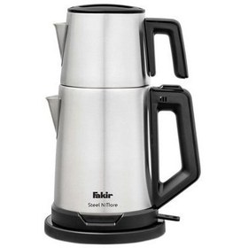 Resim Fakir Steel N More Siyah Çelik Çay Makinesi 