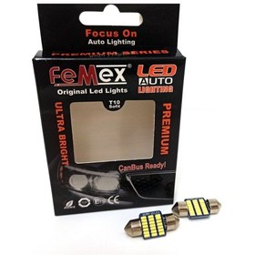 Resim Femex Premium 4014 Chipset 21Smd Sofit Led Ampul 31Mm 