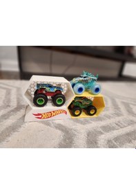 Resim Hasfar Tech Hot Whels Monster Truck Garaj Düzenleyici Sergisi 2li 