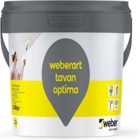 Resim Webert Webertweber Art Tavan Optima Boya Beyaz 10 kg Tavan Boyası Saint-Gobaın 