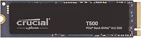 Resim Crucial T500 1TB Gen4 NVMe M.2 Dahili Oyun SSD, 7300 MB/sn'ye kadar, Dizüstü ve Masaüstü Uyumlu + 1mo Adobe CC Tüm Uygulamalar - CT1000T500SSD8 
