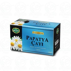 Resim Akzer Papatya Çayı 20 Süzen Poşet 