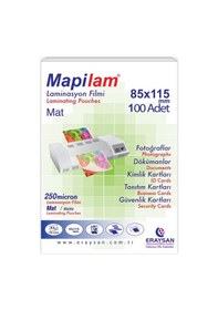 Resim Mapilam 250 Mic. Mat Laminasyon Filmi B. Kimlik 85 x 115 CM 100lü 