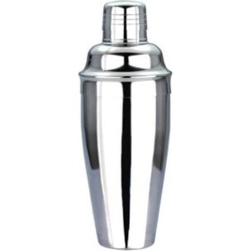 Resim Mediterian Paslanmaz Çelik Kokteyl Shaker 700 cc, Dayanıklı ve Şık Tasarım 
