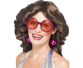 Resim MCM Group Disko Toplu Küpeli Parti Gözlüğü Pembe Renk - Lisinya 