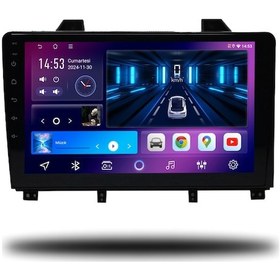 Resim Caros Peugeot 3008 2009-2015 Uyumlu Android Multimedya Manuel Klima 4gb Ram 128gb Hafıza 9" 