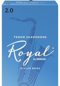 Resim D'addario Rkb1020 Royal Tenor Saksafon Kamışı No: 2.0 Eğitim/hobi - 10'lu Paket Hafif Direnç Ve İdeal Eğitim Kamışı 