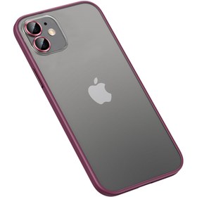 Resim Pilanix Apple Iphone 11 Kılıf Renkli Kenarlı Kamera Lens Koruyuculı Retro Kapak 